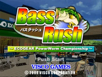 Bass Rush - ECOGEAR PowerWorm Championship (Japan) screen shot title